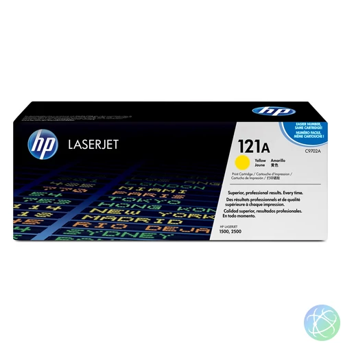 Hp C9702A toner yellow ORIGINAL (121A)