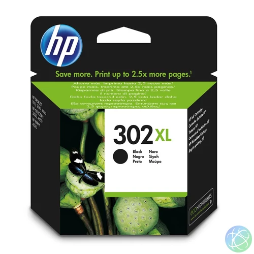 Hp 302XL/F6U68AE tintapatron black ORIGINAL