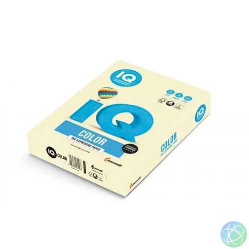 Másolópapír, színes, A4, 160g. IQ BE66 250ív/csomag, pasztell vanília