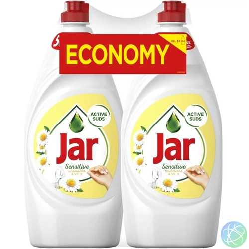 Mosogatószer 2 x 900 ml kézi duopack Jar Kamilla