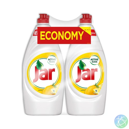 Mosogatószer 2 x 900 ml kézi duopack Jar Citrom
