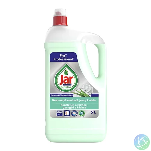 Mosogatószer 5 liter kézi Jar Professional Sensitive Aloe Vera
