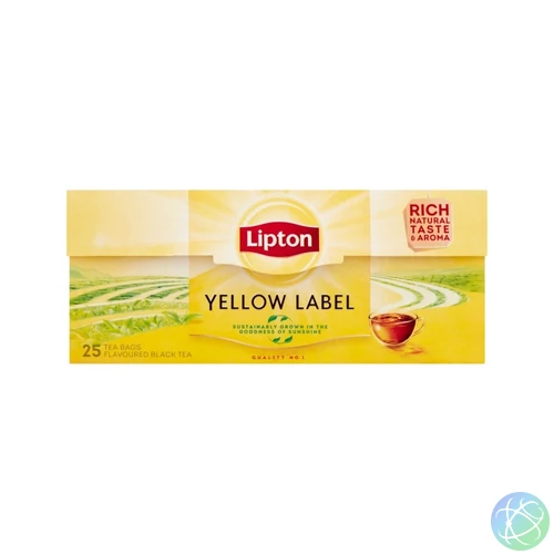 Fekete tea 25x2 g Lipton yellow label
