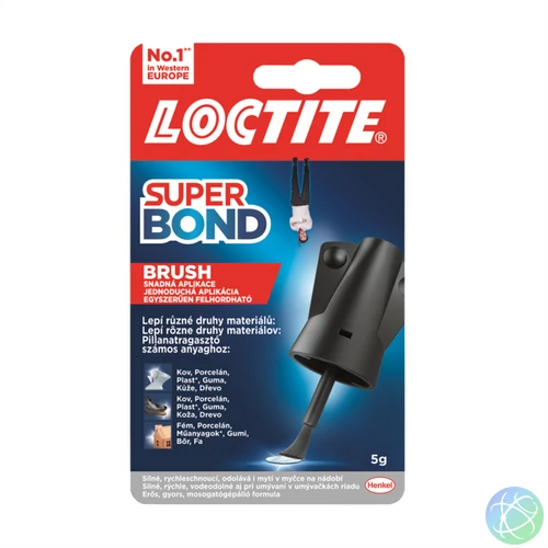 Pillanatragasztó 5g Loctite Super Bond ecsetes