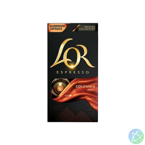 Kávékapszula, Nespresso kompatibilis LOR Colombia 10 db/doboz