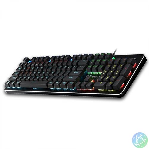 Billentyűzet LED mechanikus billentyűzet MT-MK007 USB Meetion