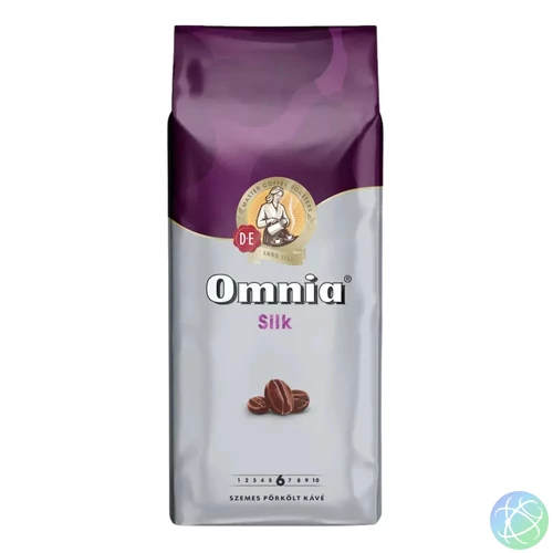 Kávé szemes 1000g. Douwe Egberts Omnia Classic Silk
