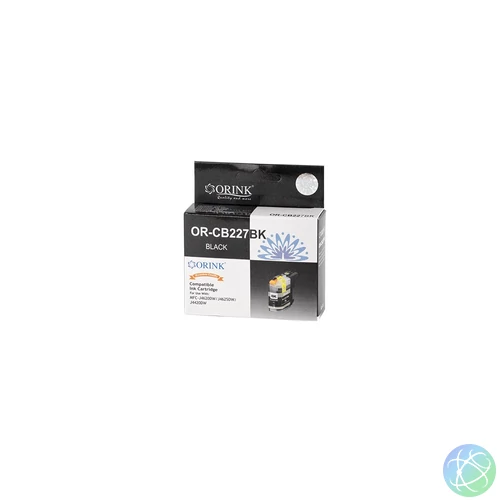 Brother LC227XL tintapatron black ORINK