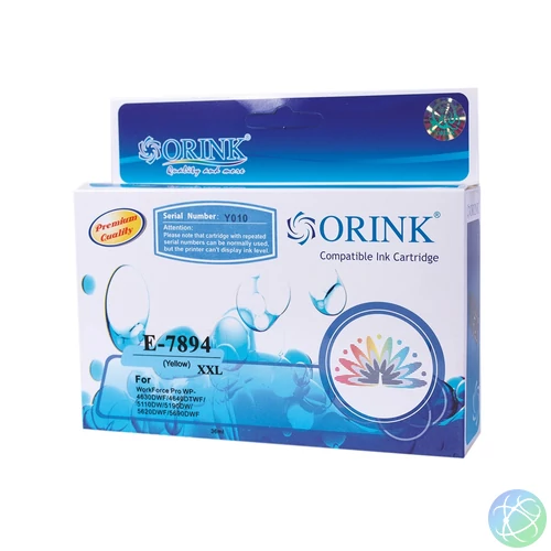 Epson T7894 tintapatron yellow ORINK