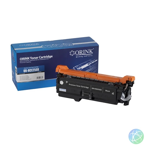 Utángyártott Hp CE250X/CE400X toner black ORINK