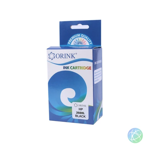 Utángyártott Hp 350XL/CB336EE tintapatron black ORINK