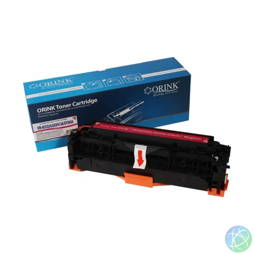 Utángyártott Hp CC533A/CE413A/CF383A/Canon crg718 toner magenta ORINK