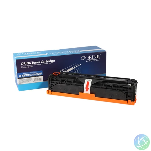 Utángyártott Hp CB540A/CE320A/CF210X/Canon CRG716 toner black ORINK