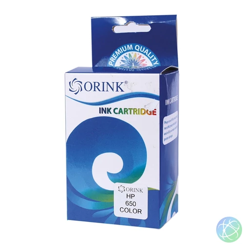Utángyártott Hp 650/CZ102AE tintapatron color ORINK
