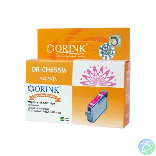 Utángyártott Hp 655/CZ111AE tintapatron magenta ORINK
