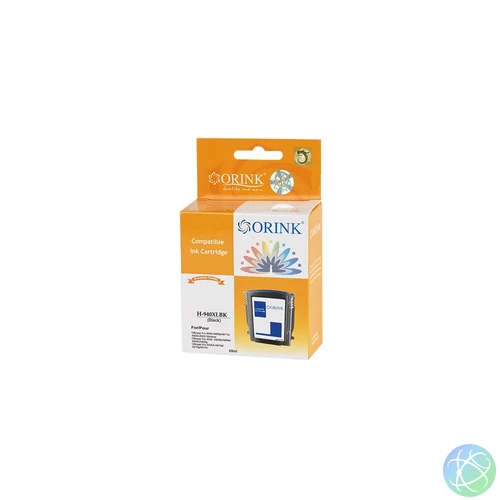 Utángyártott Hp 940XL/C4906AE tintapatron black ORINK