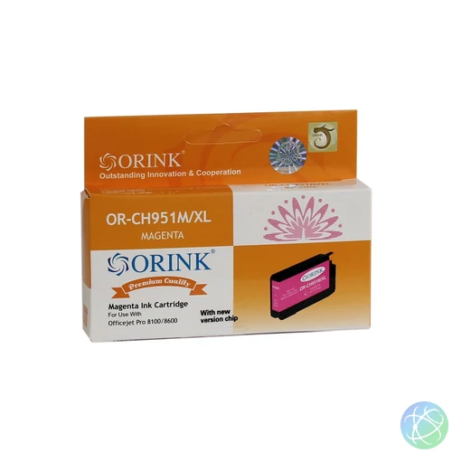 Utángyártott Hp 951XL/CN047AE tintapatron magenta ORINK