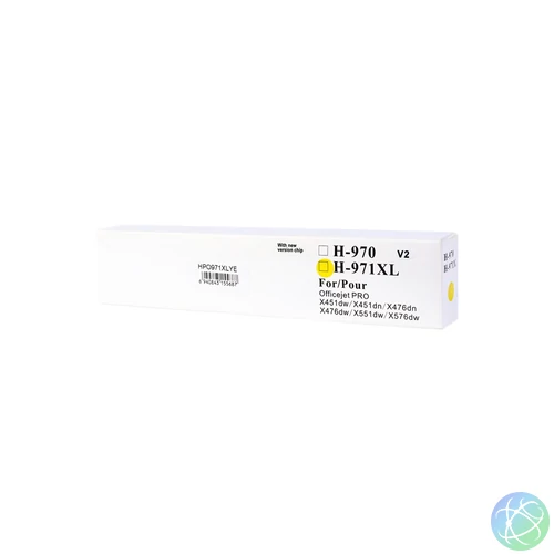 Utángyártott Hp 971XL/CN628AE tintapatron yellow ORINK