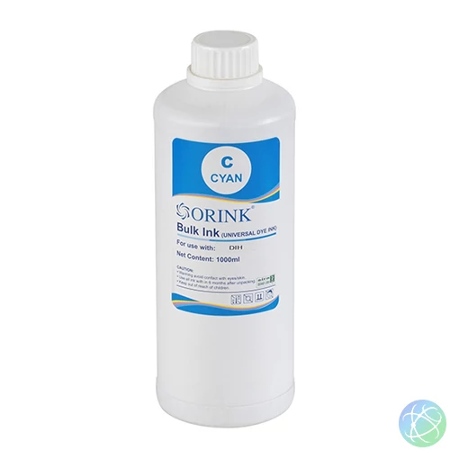 Utángyártott Ink Hp Universal dye cyan 1l ORINK