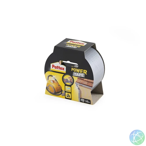 Ragasztószalag 50mmx10m téphető szálerősített Power Tape Pattex ezüst