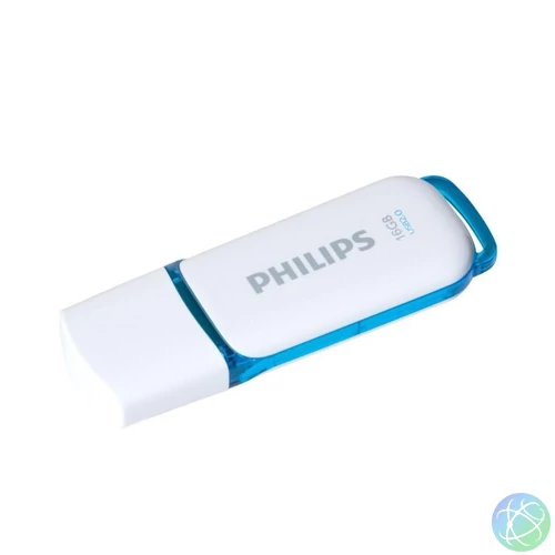Flash Drive Snow 16Gb. 2.0 USB Philips fehér-kék