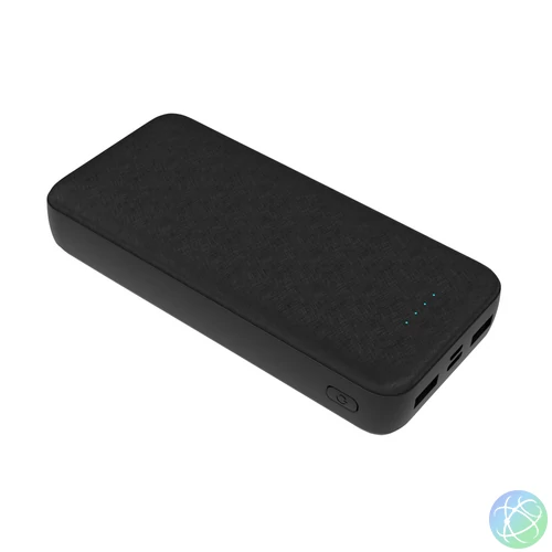Powerbank szett 20000 mAh +20W PD töltő Platinet fekete