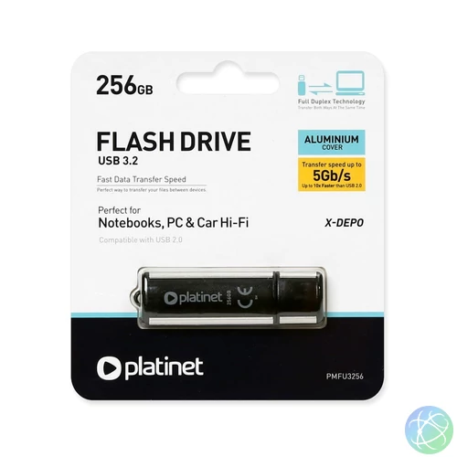 Pendrive 16Gb. USB 2.0 metal Platinet