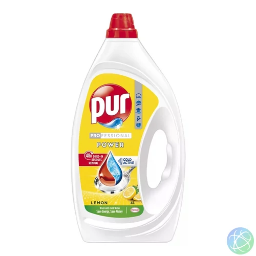 Mosogatószer 4 liter kézi Pur Power Lemon