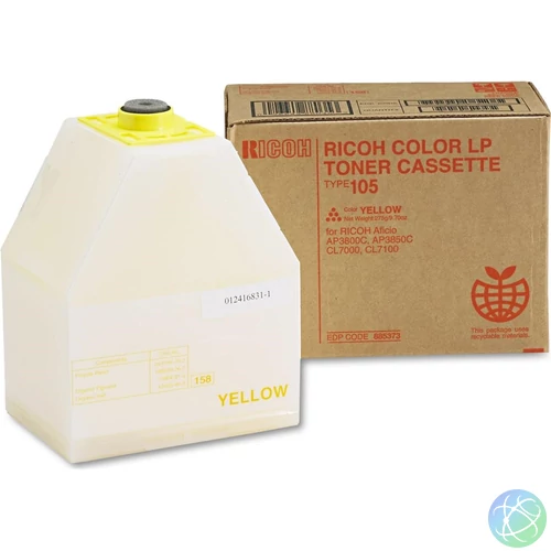 Ricoh AP3800/TYPE105 toner yellow ORIGINAL