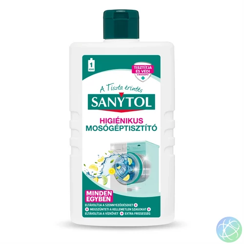 Mosógéptisztító folyadék 250 ml Sanytol