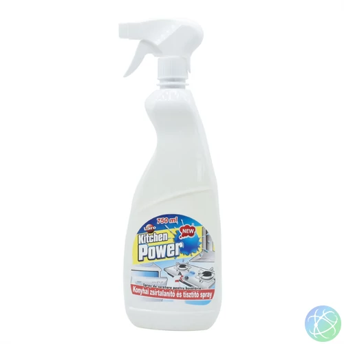 Zsíroldószer szórófejes 750 ml konyhai tisztító Laro Kitchen Power