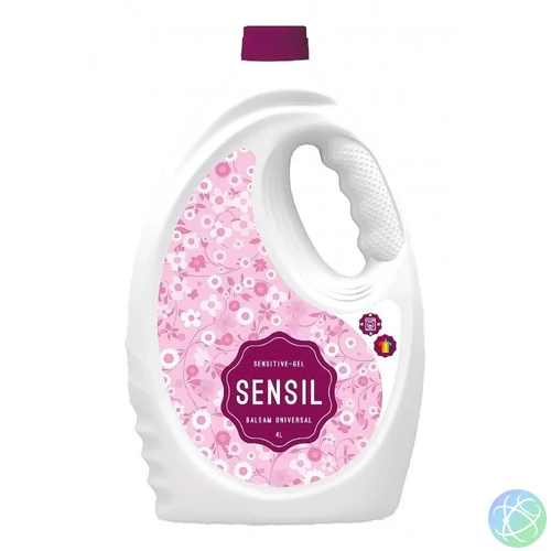 Mosógél 4 liter (50 mosás) fehér és színes ruhákhoz Sensil Sensitive Balsam Universal