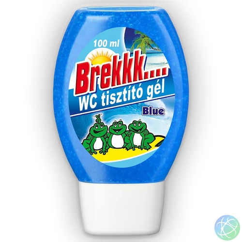 WC tisztító gél utántöltő 100 ml Brekk kék