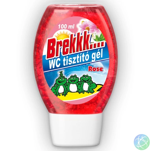 WC tisztító gél utántöltő 100 ml Brekk piros