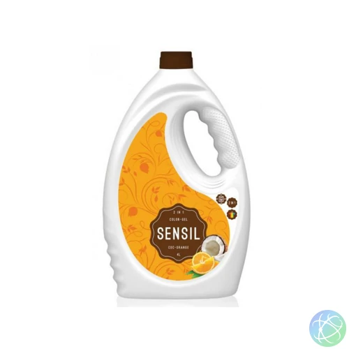 Mosógél 4 liter (50 mosás) színes ruhákhoz 2IN1 Sensil Coc-Orange Color