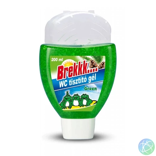 WC illatosító gél 200 ml + kosár Brekk zöld