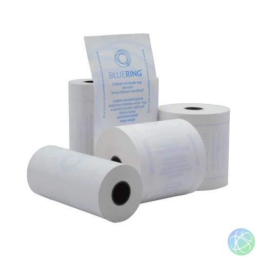 Hőpapír 57 mm széles, 27fm hosszú, cséve 12mm, 10 tekercs/csomag, ( 57/50 ) BPA mentes