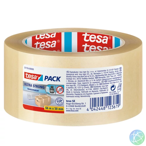 Ragasztószalag 50mmx66m ultra erős, Tesa átlátszó