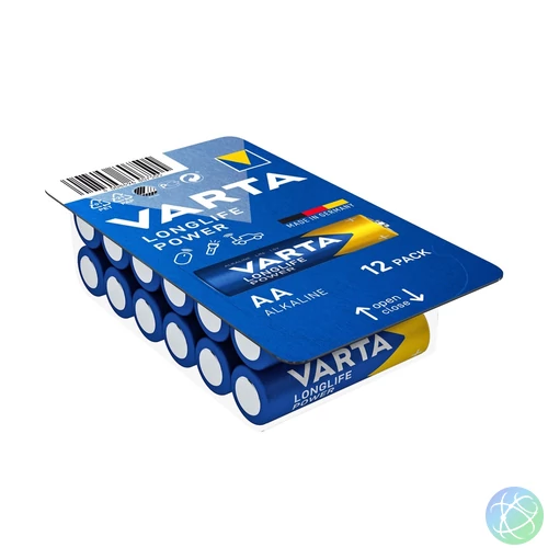Elem AA ceruza LR06 Longlife Power BigBox 12 db/csomag, Varta