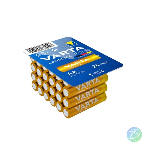 Elem AA ceruza LR06 Longlife BigBox 24 db/csomag, Varta