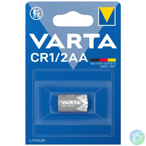 Elem CR1/2AA lítium fotóelem 1 db/bliszter Varta