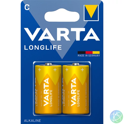 Elem C Baby LR14 Longlife 2 db/csomag, Varta