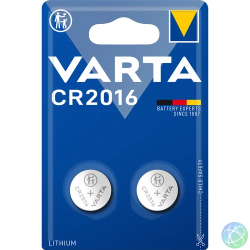 Gombelem CR 2016 2 db/csomag, Varta