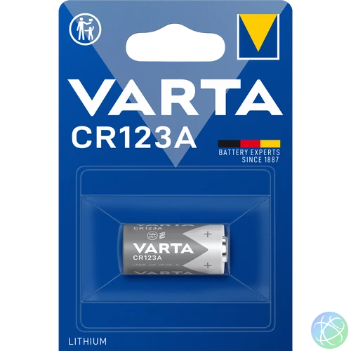 Fotóelem CR 123A 1 db/csomag, Varta Ultra Lithium