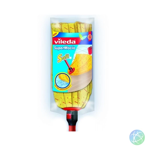 Felmosó fej/gyorsfelmosó 30 % mikroszállal  + nyél Vileda Soft_F25263