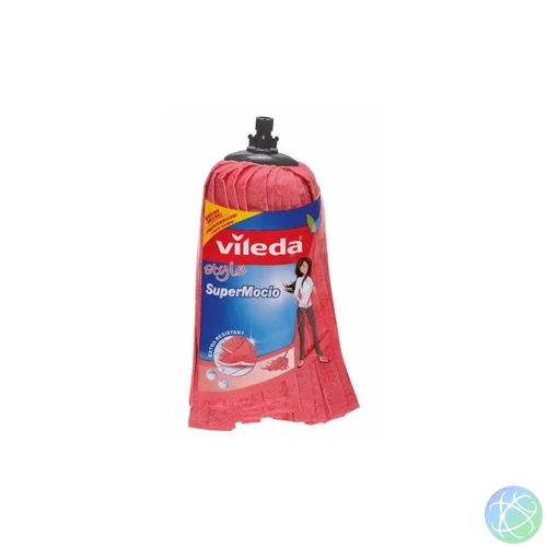 Felmosó fej mop utántöltő pattintós Vileda SuperMocio Uniersal pink _F1411V