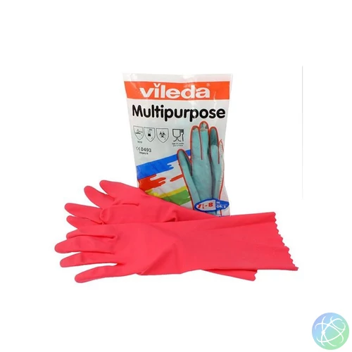 Gumikesztyű L háztartási pár Multipurpose Vileda piros_100154