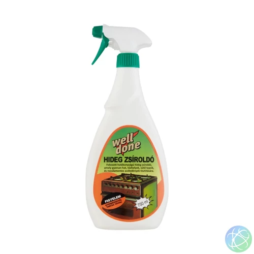 Hideg zsíroldó szórófejes 750 ml Well Done