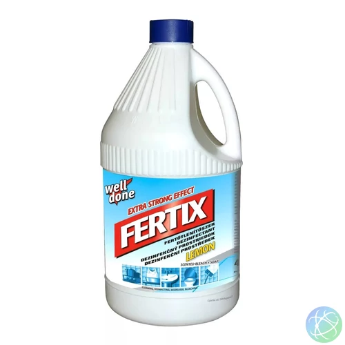 Fertőtlenítő hatású tisztítószer 4 liter Fertix lemon