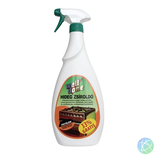 Hideg zsíroldó szórófejes 750ml + 250 ml gratis Well Done